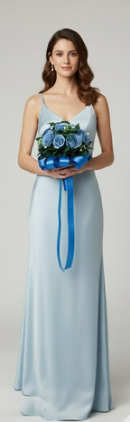 Bouquet di Rose Eterne "Blu Incanto"